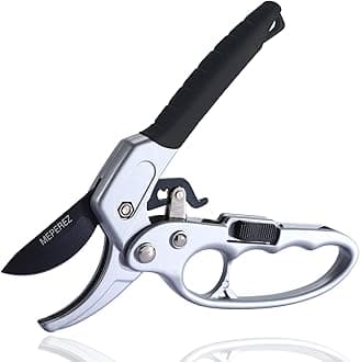 Premium German-Made Pruning Shears – Ergonomic, Heavy-Duty Hand Pruners Designed for Precision Cutting of Plants; Ideal for Gardeners and Individuals with Arthritis or Reduced Hand Strength