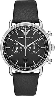 Men's Chronograph, Stainless Steel Watch, 43mm case size