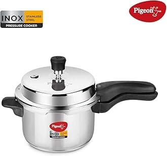 Pigeon by Stovekraft INOX Stainless Steel Pressure Cooker 3L