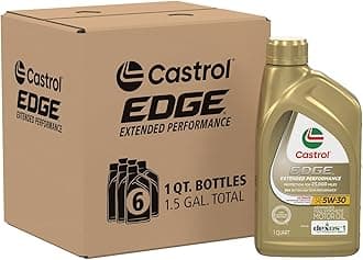 EDGE Extended Performance 5W-30 Advanced Full Synthetic Motor Oil, 1 Quart, Pack of 6