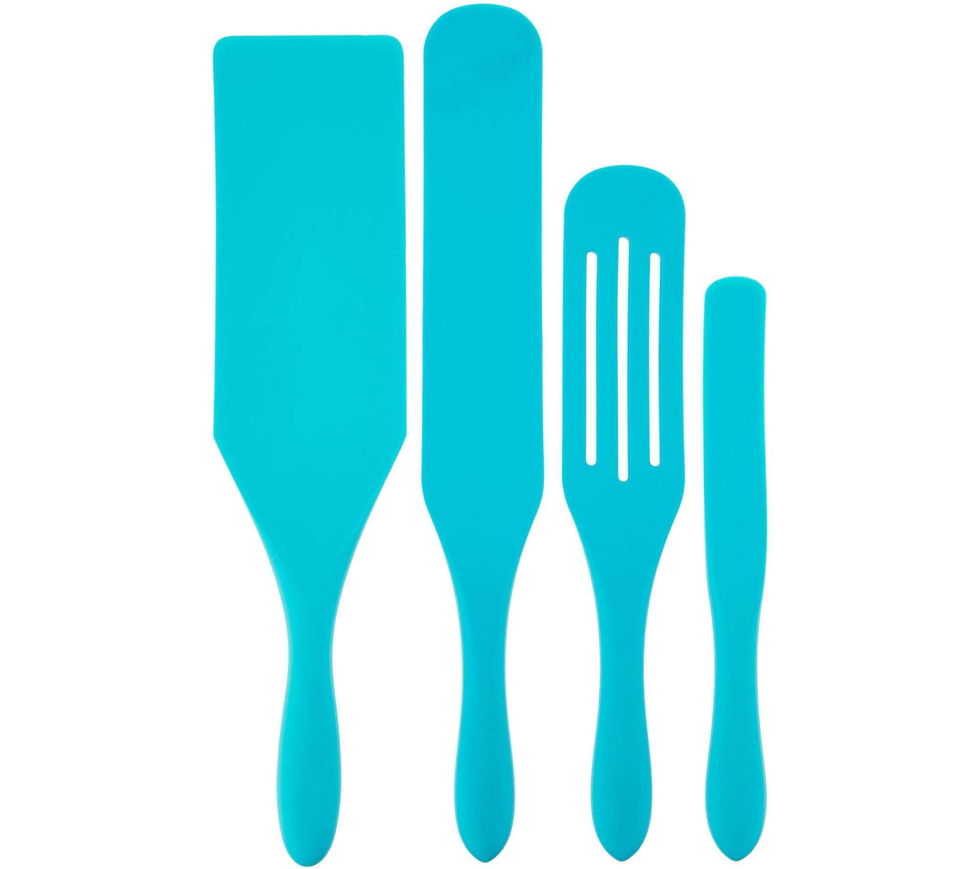Mad Hungry 4 piece Multi-Use Silicone Spurtle Set Model K46459