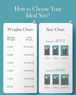 Topblan Weighted Blanket(60"x80" 20lbs Queen Size),Ultra Soft Cooling Weighted Blanket for Adults,Cozy Heavy Blanket with Glass Beads, Breathable Reversible Throw Blanket All Season, Grey