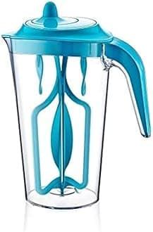 Transparent Lassi Mixer Maker Jug Surahi, Multi Color, 2.2 LTR