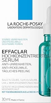 Effaclar Acne Serum with Salicylic Acid & Niacinamide for Oily & Acne Prone Skin; Helps Clear Blackheads, Whiteheads, Pimples & Reduces Post Acne Marks 30ML