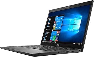 Dell Latitude 7490 Intel Core i7-8650U 16GB DDR4 RAM, 512GB SSD 14" FHD Windows 10 Pro Laptop (Renewed)
