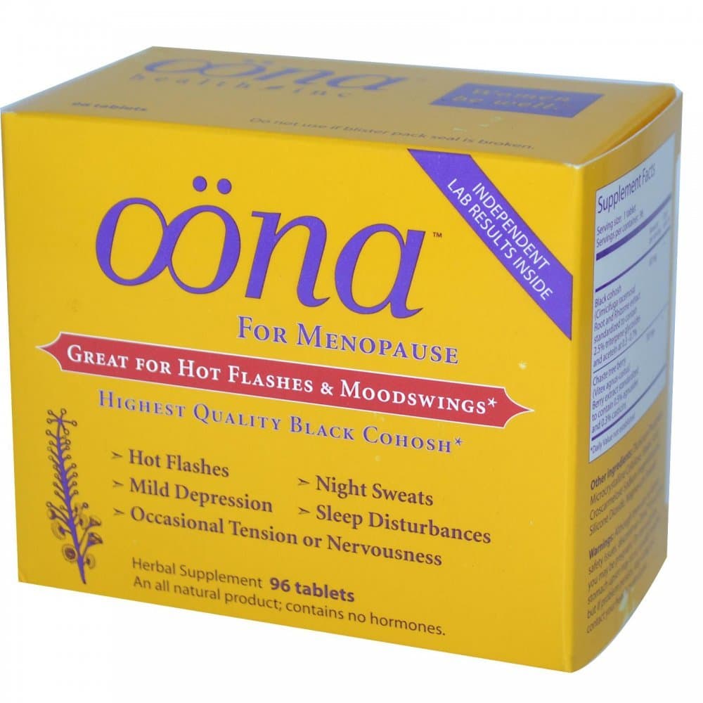 Oona Menopause Herbal Supplement - 96 Tablets