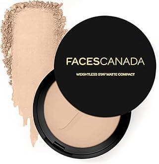 - Weightless Stay Matte Finish Compact Powder - Ivory, 9 G | Non Oily Matte Look | Evens Out Complexion | Hides Imperfections | Blends Effortlessly | Pressed Powder For All Skin Types