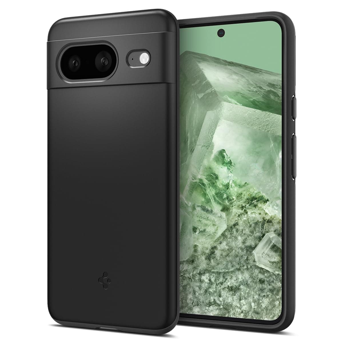 Spigen Thin Fit Case Compatible with Google Pixel 8 - Black