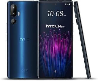 HTC U24 Pro Dual SIM 256GB ROM + 12GB RAM (GSM Only | No CDMA) Factory Unlocked 5G Smartphone (Space Blue) - International Version
