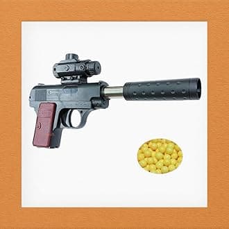 Shivsoft Toy Guns Toy Gun with Realistic Mechanisms and Safe 6mm Bb Bullets (02)