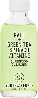 Youth To The People Superfood Facial Cleanser - Kale + Green Tea Daily Face Wash, Gently Removes Makeup, SPF, and Oils, Soothing Antioxidants for Glowing Skin, pH Balance, Clean Pores, Refillable