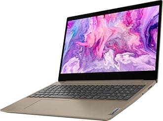 Lenovo 2020 IdeaPad 3 15" HD Touch Screen Laptop, Intel 10th Gen Dual-Core i3-1005G1 CPU, 8GB DDR4 RAM, 256GB PCI-e SSD, Webcam, WiFi 5, Bluetooth, Windows 10 S - Almond
