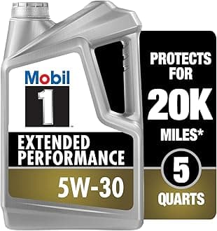 Mobil 1 Extended Performance Full Synthetic Motor Oil 5W-30, 5 Quart