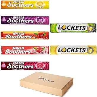 – Soothing Candies Halls and Lockets Multi-Flavored Lozenges for Instant Cough Relief in Refreshing 7 Packs Sold by VR Angel