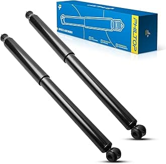 PHILTOP 37199 Rear Struts Shock Absorber For RAV-4 1996 1997 1998 1999 2000 2001 2002 2003 2004 2005, Struts with Coil Spring Assembly