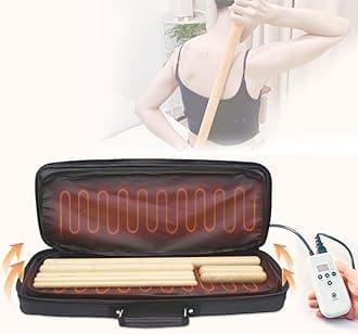 Goodtar Portable Massage Stone Warmer with Car Adaptor Electric Spa Bamboo Ma...
