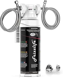 Frizzlife Under Sink Water Filter System-NSF/ANSI 53&42 Certified High Capacity Direct Connect Under Counter Drinking Water Filtration System-0.5 Micron Reduces Lead, Chlorine, Bad Taste & Odor