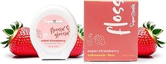 SuperMouth Fluoride-Free Floss – Expanding Floss for Plaque Removal & Enamel Support – Gentle Formula for Kids, Adults & Pregnant Women– Nano-Hydroxyapatite + Vitamins D3 & K2 – 4 Delicious Flavors