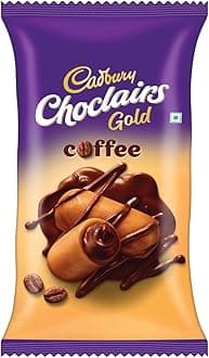 Cadbury Choclairs Gold Coffee Candy, 560 g (100 Candies)