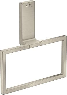 AXOR Universal Rectangular Towel Ring in Brushed Nickel, 42623820