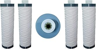 Original fit Pre Filter for lg. Water Purifier, 9 inch PP Yarn Wound Filter Threaded Candle Cartridge. Compatible with Aqua-Guard., Liv-Pure. Pre Filter, L G. & All Other Brands (4)