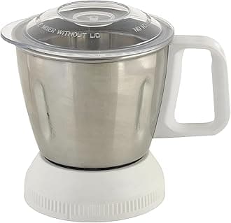 Dry Jar for "PANASONIC/National PANASONIC" Mixer Models "MX-116E, MX-216E, MX-113E" (Without Lock, 1 Liter)