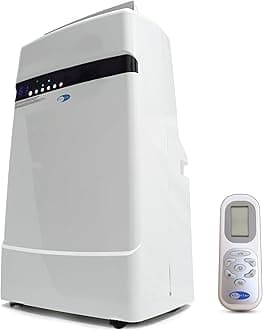 Whynter ARC-12SD 12,000 BTU Dual Hose Portable AC, Dehumidifier and Fan