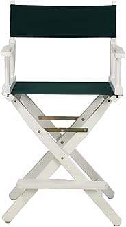 Casual Home24-Inch Director Chair, White Frame