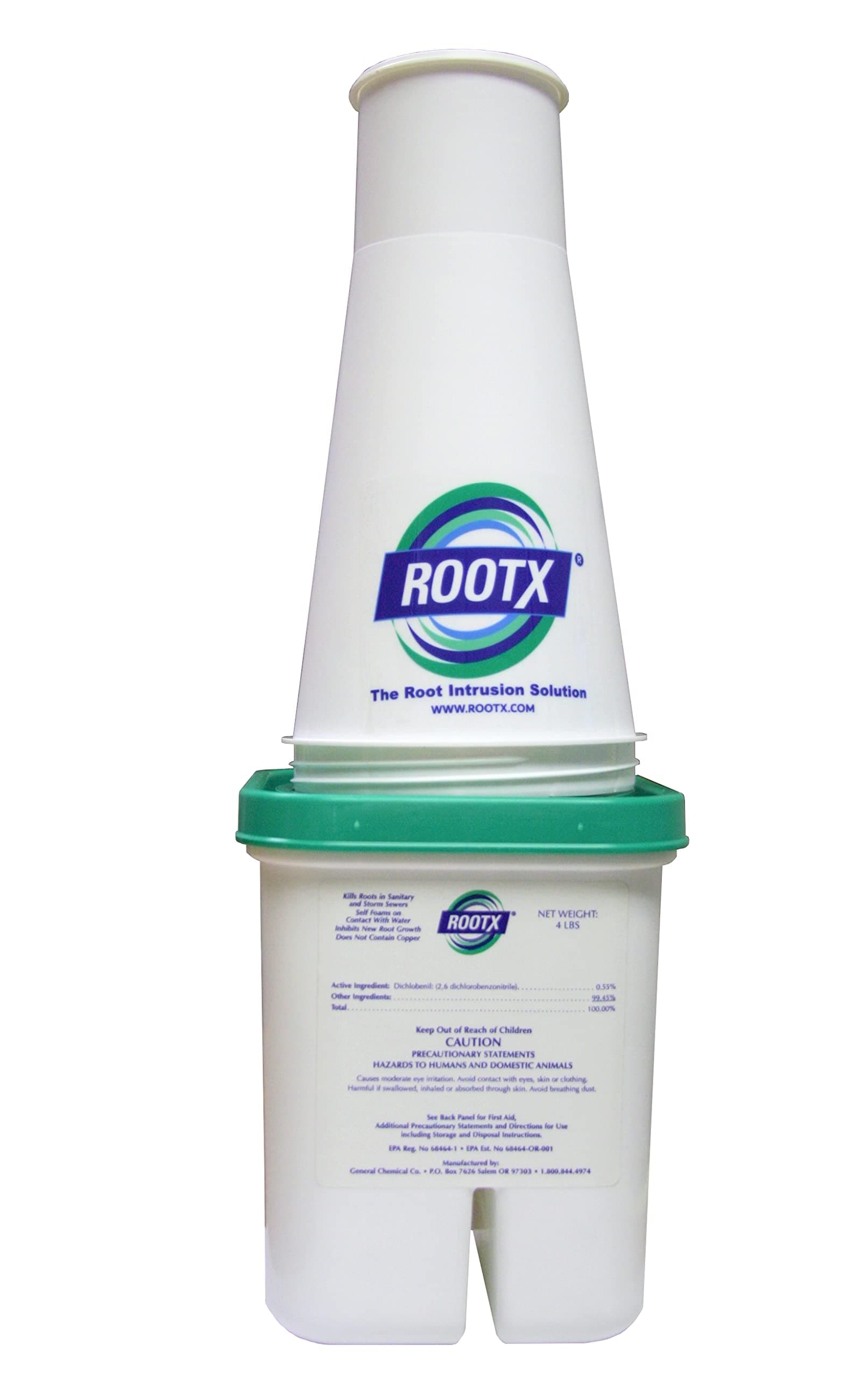 ROOTX - 4LB. JAR WITH FUNNEL/APPLICATOR