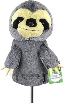 Scott Edward Animal Zoo Golf Driver Wood Covers, Fit Drivers and Fairway, Lovely Dogs, Funny and Functional