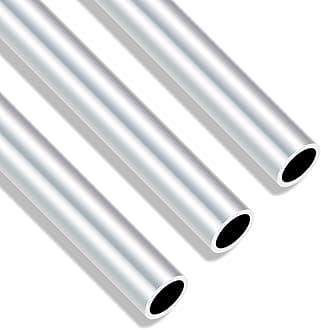 6063 Aluminium Round Tubes, 16mm OD 13mm ID 300mm Length 1.5mm Wall Seamless Straight Aluminium Tubing Pipe(3PCS)