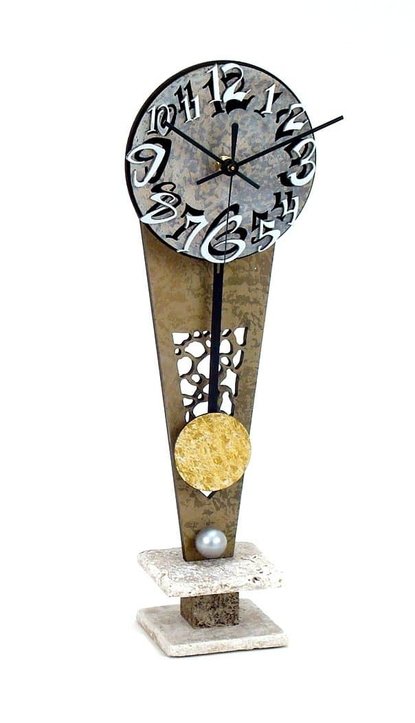 David Scherer Type S" Hand Crafted Table Clock