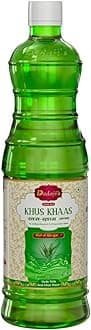 Dadaji's Khus Khaas Sharbat - Natural Khus Syrup for Refreshing Beverages & Desserts | Cool and Soothing Flavor | Perfect Summer Drink (750ml)