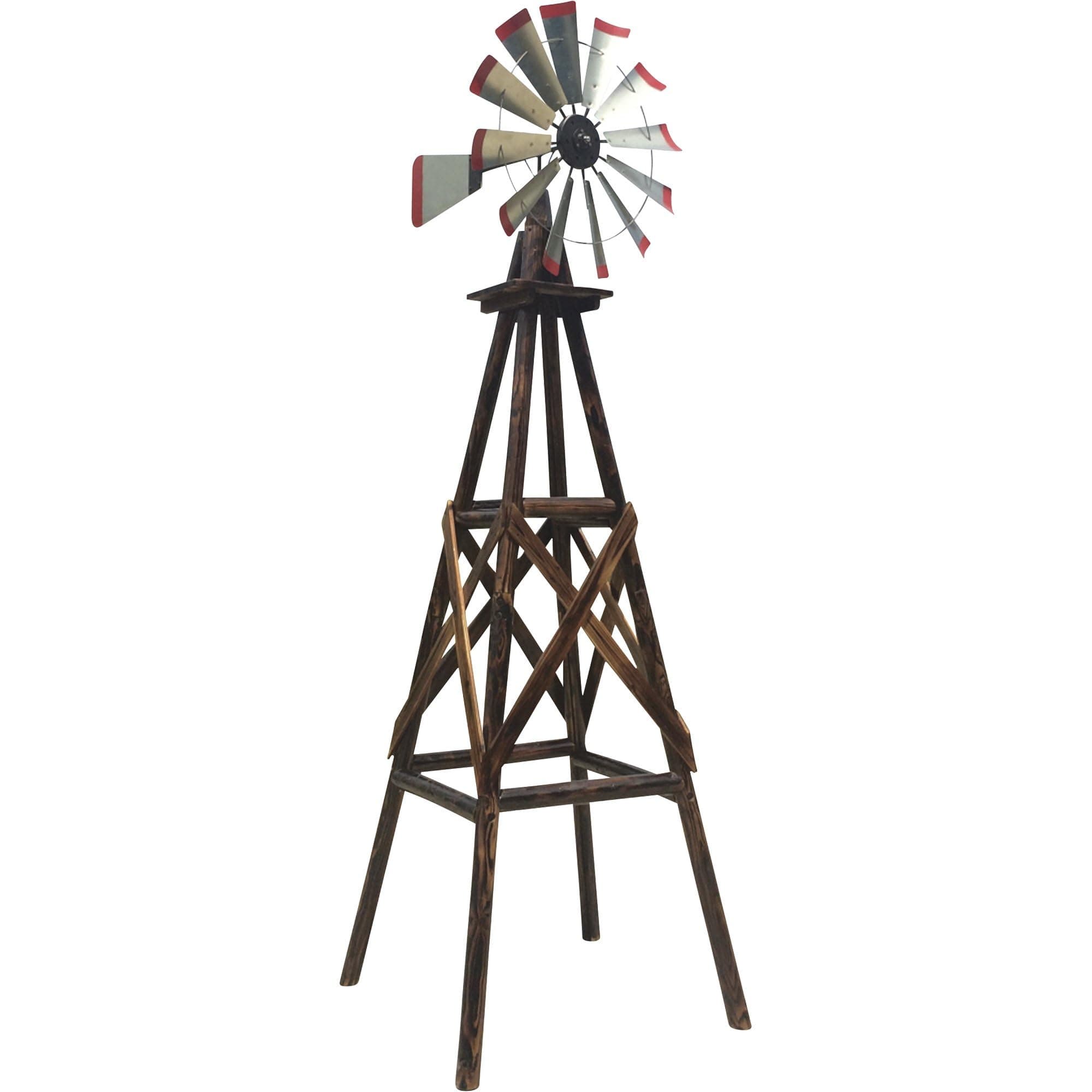 Leigh Country TX 93485 9' Char-Log Windmill