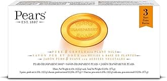 PEARSHUL Pure And Gentle Soap Bar, 125G (Pack Of 3)