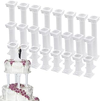 3 Size Roman Column Cake Tiered Stands, Multilayer Wedding Cake Decoration Support Tool Sets