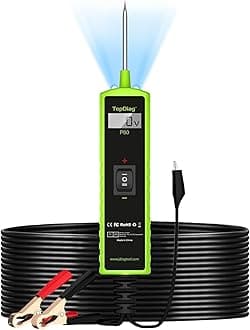 12 Volt Test Light Automotive, Power Circuit Probe Kit, 6V - 24V Car Fuse Tester, Voltage Tester 0.3v-70v, AC DC Outlet Tester, Automotive Short Circuit Finder, P60