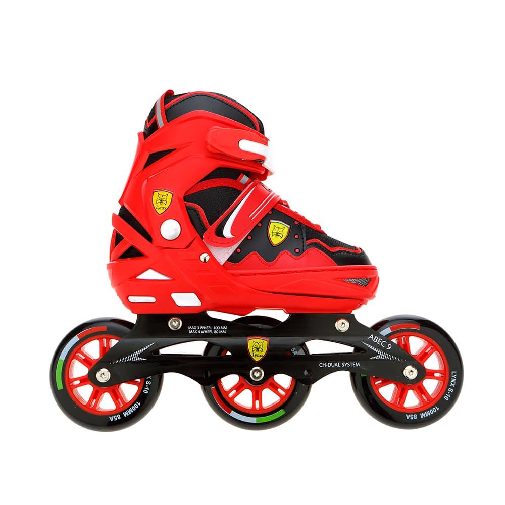 Veera Adjustable Inline Skates, 100 mm Wheels