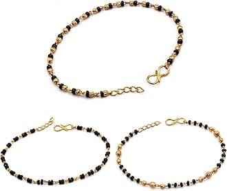 JHB Gold Plated Hand Bracelet Combo For Women