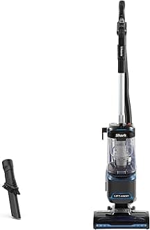 Shark Corded Upright Vacuum Cleaner 1.1L with Lift-Away Technology, LED Headlights, Anti-Allergen, 8m Cord, 750W, Crevice, Multi-Surface Tools, Blue/Black, NV602UK, 40/16B-D