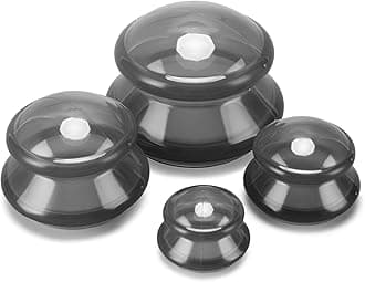 Silicone Cupping Therapy Set, Professional Studio and Home Cupping Set Massage Therapy Cups, Chinese Massage Cups for Cellulite Reduction Cupping Kit,Muscle and Joint Pain Myofascial Cupping Massager