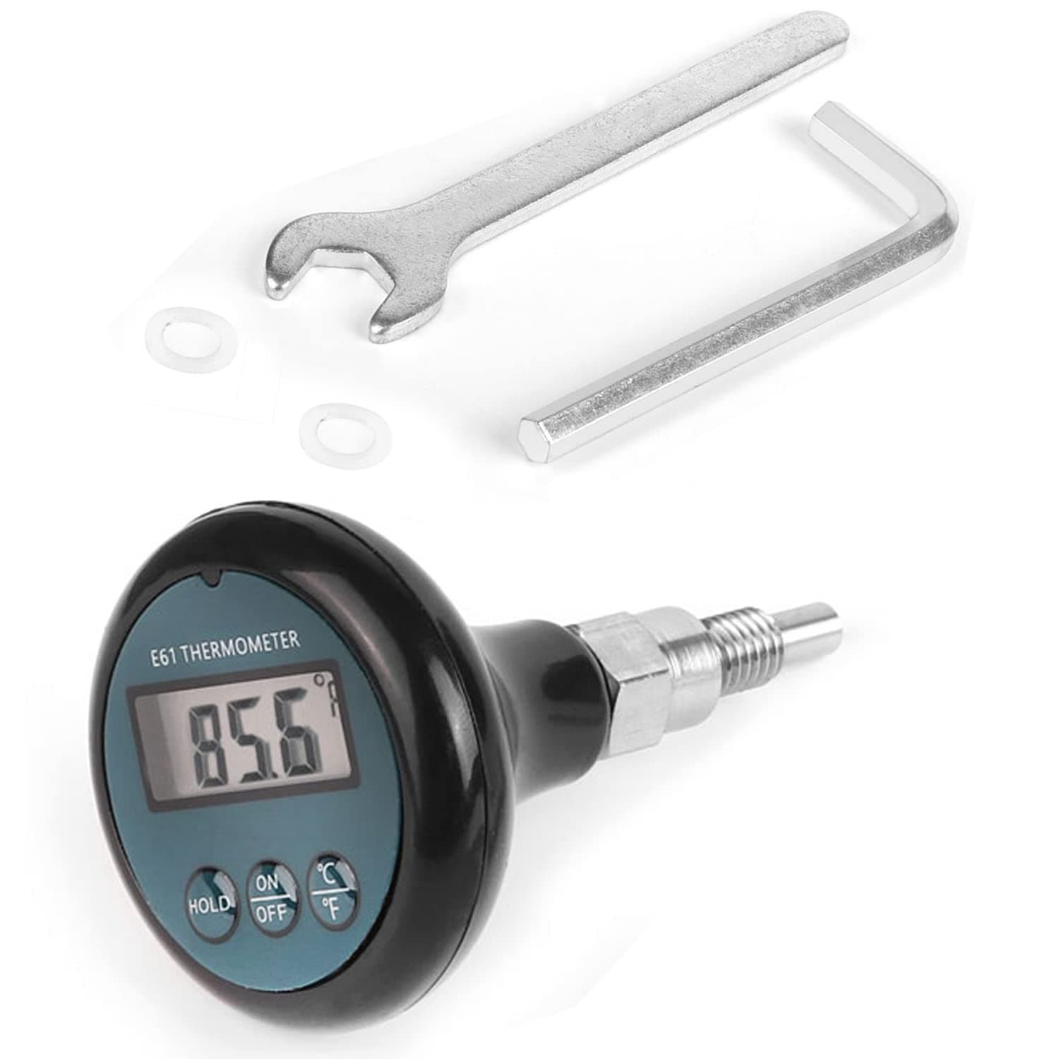 Digital LCD Espresso Thermometer Coffee Sensor For E61 Group Head Espresso Coffee Machine