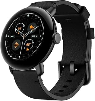 Pixel Watch 41mm Smartwatch with WiFi, GPS, BT and Heart Rate Monitor in Bulk Packaging (Black Charcoal)