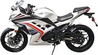 X-PRO 250cc 6 Speed EFI Fuel Injection Dirt Bike Motorcycle Bike Street Bike Motorcycle Assembled in Crate (White)