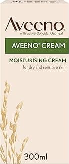 Cream, With Colloidal Oatmeal, Actively Moisturises Dry & Sensitive Skin, Regular Use Hydrates the Skin, Suitable For Adults & Also Babies From 3 Months, 300ml