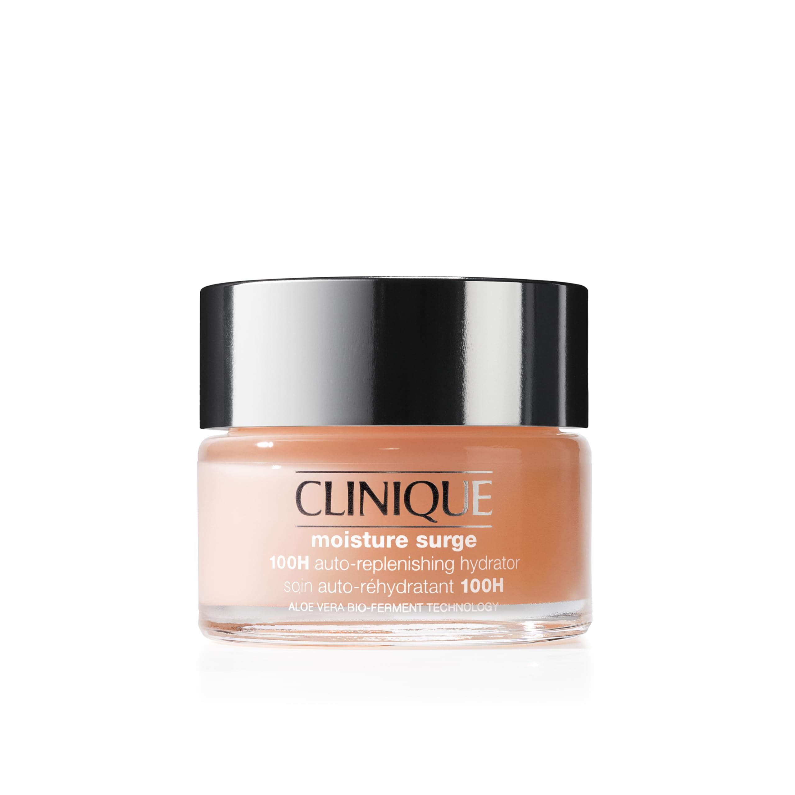 Clinique Moisture Surge 100H Auto-Replenishing Hydrator Oil Free Face Moisturiser With Hyaluronic Acid + Aloe Vera Bioferment For All Skin Types | Hydrating + Moisturising