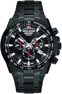 Swiss Alpine Military 7043.9177SAM Mens Watch Chronograph