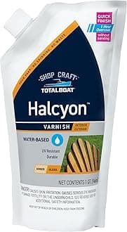 Halcyon Gloss Marine Varnish Quart