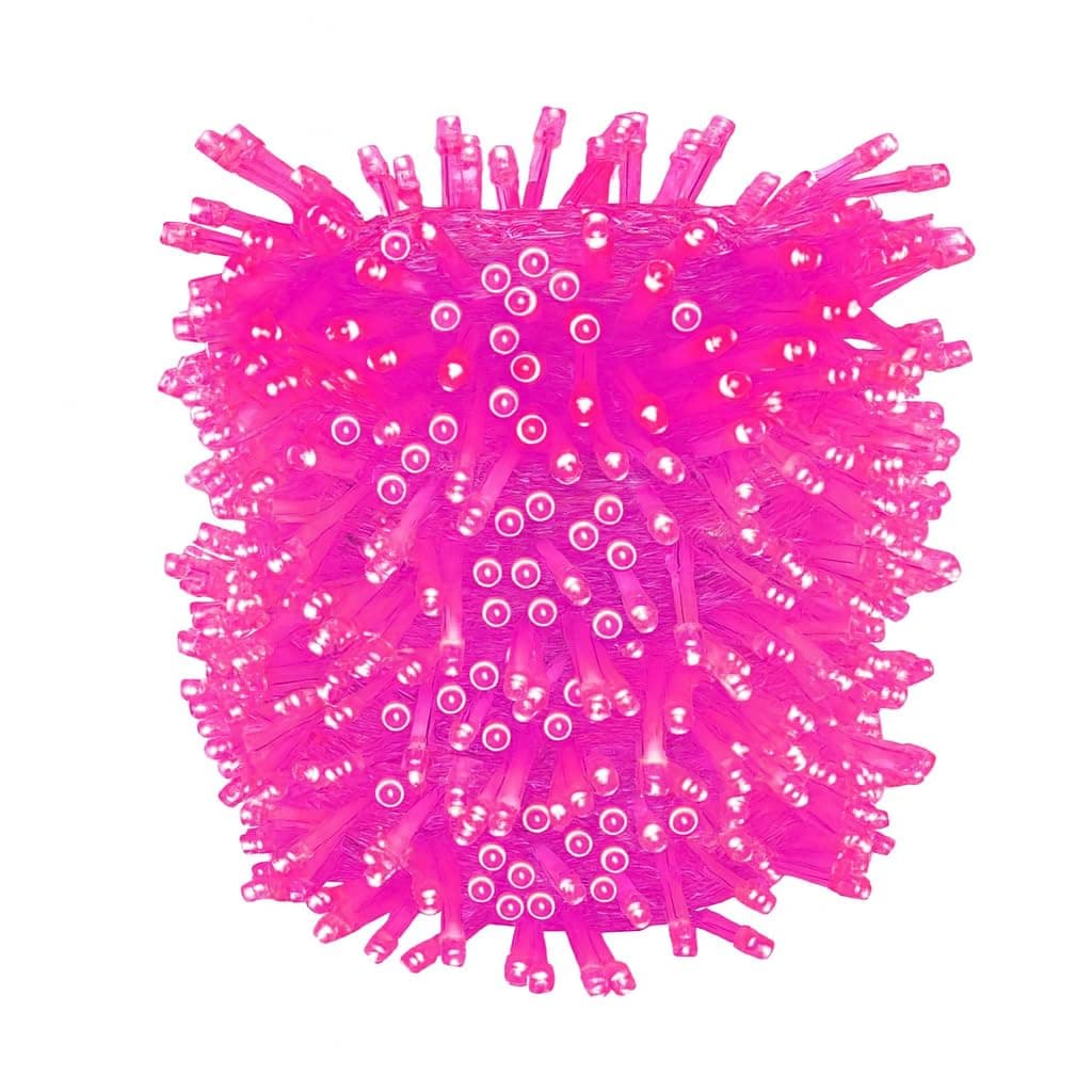 Gesto 20 Meter Led Serial String Lights – AC Plug Waterproof Copper Wire Pink Lights for Home Decoration | Fairy Light for Diwali Decoration,Lights for Balcony Outdoor,Christmas – (Pink | Pack of 1)