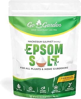 Go Garden Epsom Salt Magnesium Sulphate for Plant Growth - 400 GMS, Powder